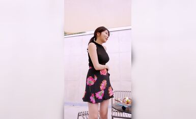小琴女友的日常生活——碎花裙